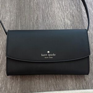 Kate Spade Sleek Black Crossbody Bag